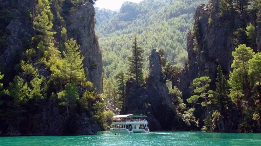 Green Canyon Boat Tour Departing from Antalya