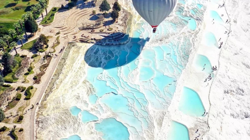 Pamukkale Hot Air Ballooning Tour from Denizli